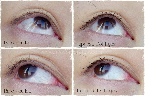 doll eyes mascara before and after