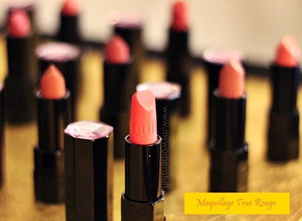 maquillage true rouge lipstick