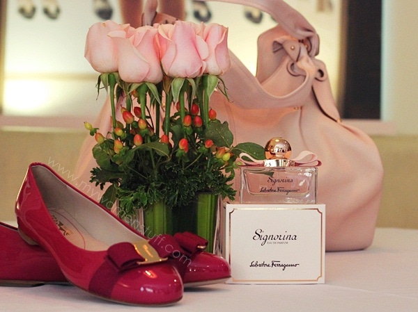 ferragamo shoes fragrance and bag