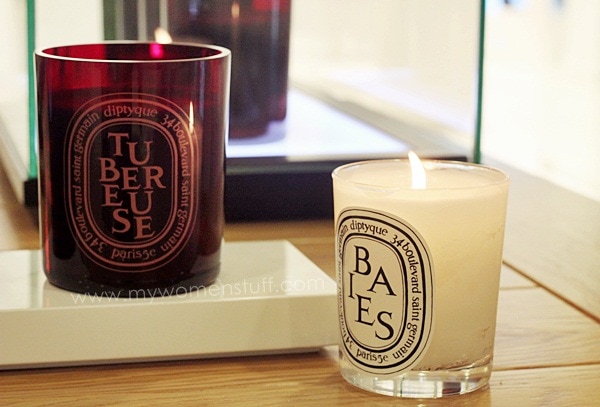 diptyque fragranced candles 