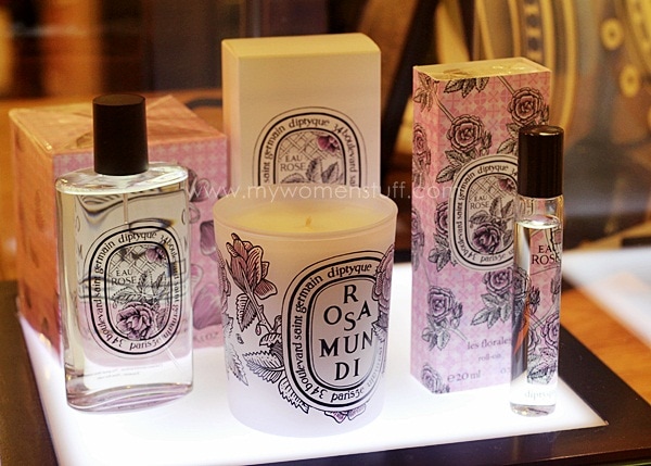 diptyque rose collection 