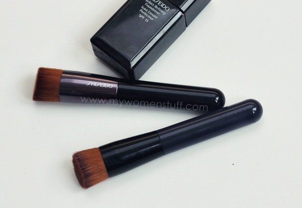 shiseido perfect foundation brush and shiseido 131 foundation brush