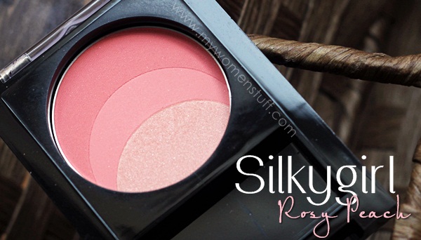 silkygirl rosy peach blush close up