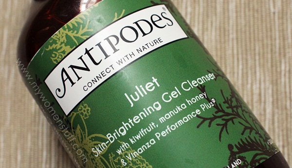 antipodes juliet skin brightening gel cleanser review