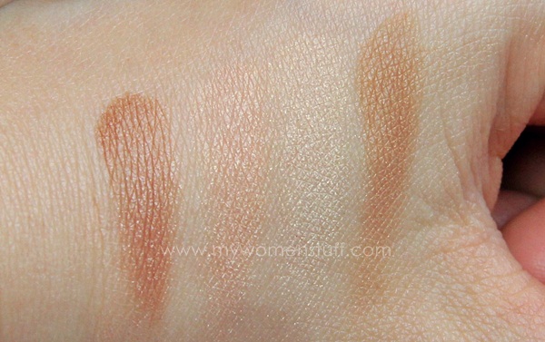 burberry sheer summer glow powder swatches