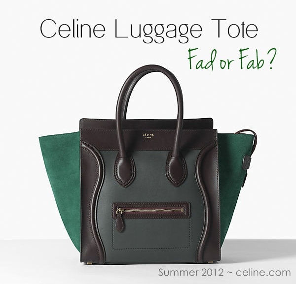 celine luggage tote summer 2012