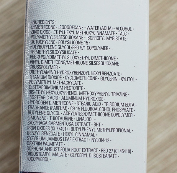 shiseido perfect uv protector spf50 sunscreen review ingredients