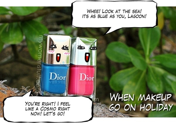 dior vernis in lagoon and cosmo 