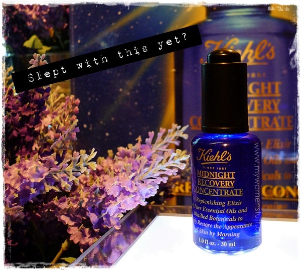 kiehl's midnight recovery concentrate serum