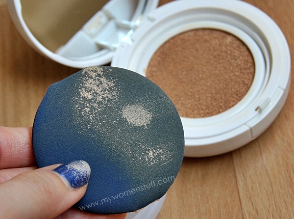 laneige snow bb soothing cushion puff example