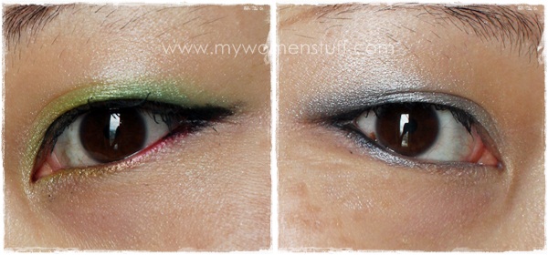 sleek makeup glory i divine olympic eyeshadow palette applied on eyes