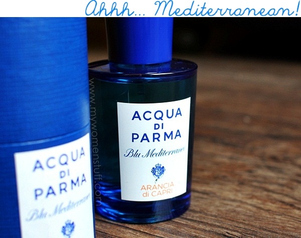 acqua di parma capri orange