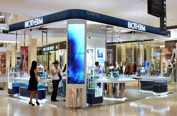 biotherm pavilion counter