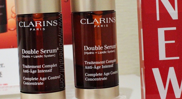 clarins double serum