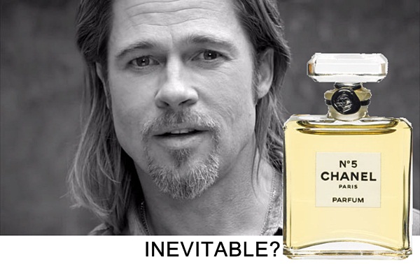 Brad Pitt and Chanel No. 5 - Inevitable or Incredibly bad? - My Women Stuff