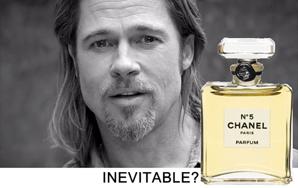 Brad Pitt is the new face of Chanel No. 5