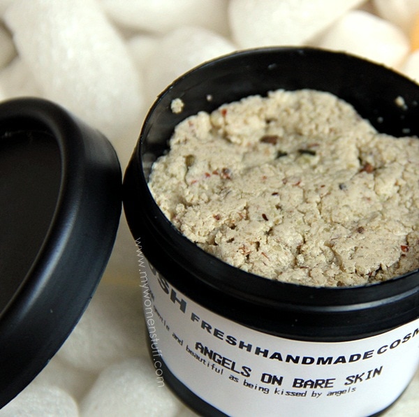 lush angels on bare skin cleanser