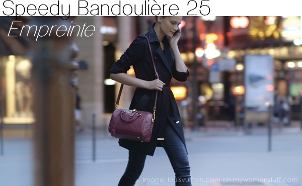 speedy Bandoulière 25 empreinte