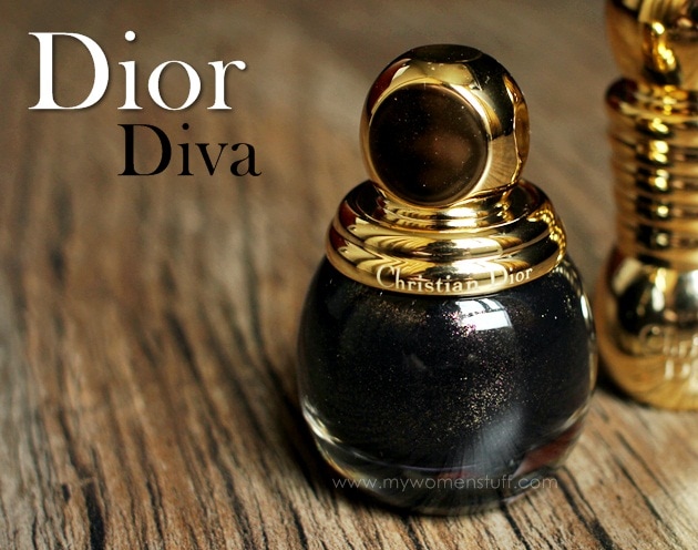 diorific diva vernis nail polish bottle