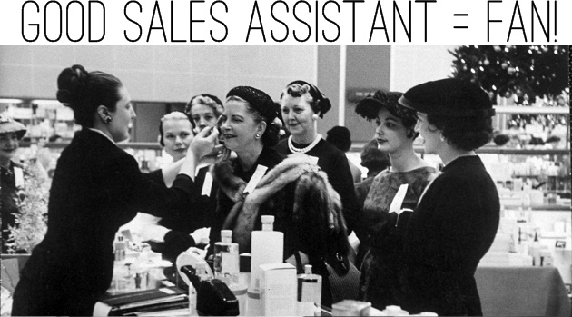 good sales assistants 