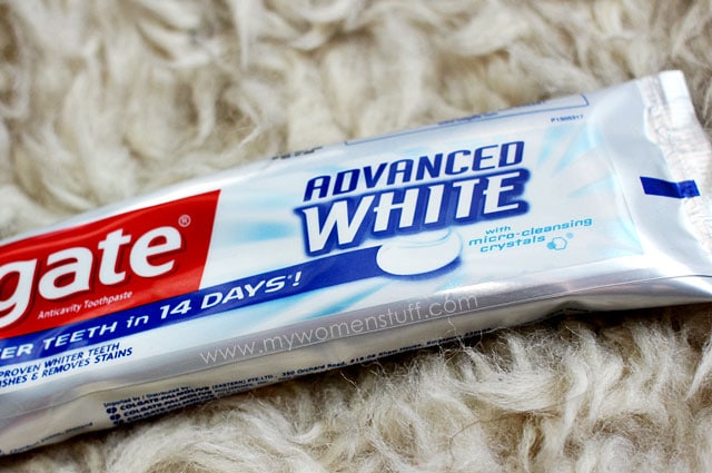 colgate advanced white tooth paste