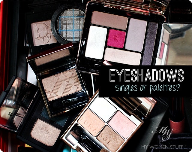 eyeshadow palettes or singles