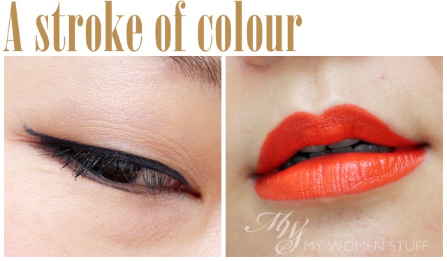 sleek makeup flick it true colour lipstick tangerie