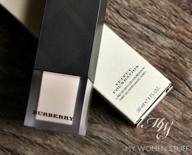 burberry beauty velvet foundation 201