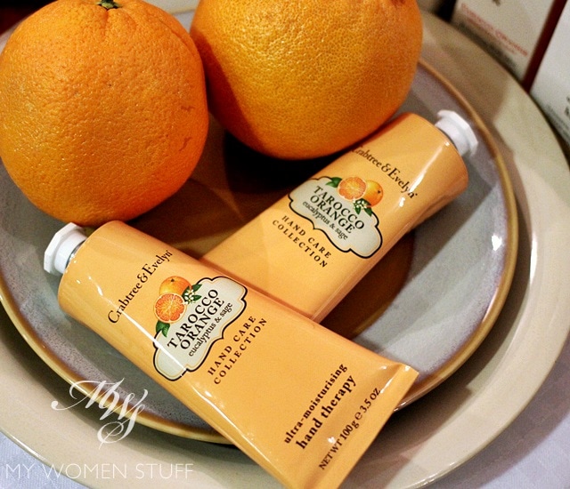 crabtree & evelyn tarocco orange hand therapy cream