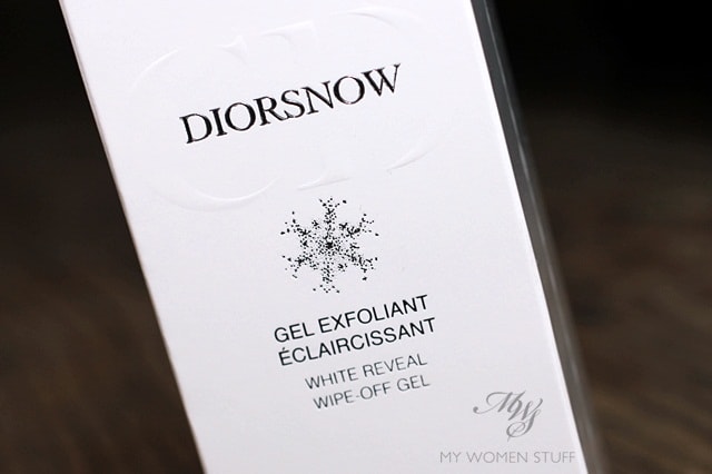 diorsnow gel exfoliator