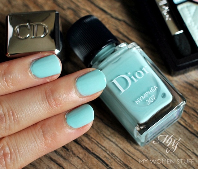 dior nymphea nail vernis swatch