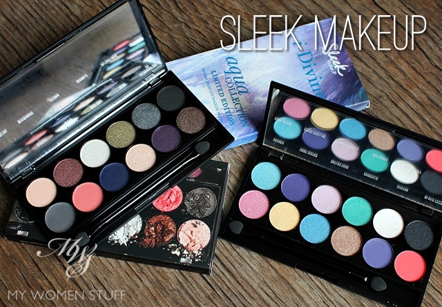sleek lagoon showstoppers palettes