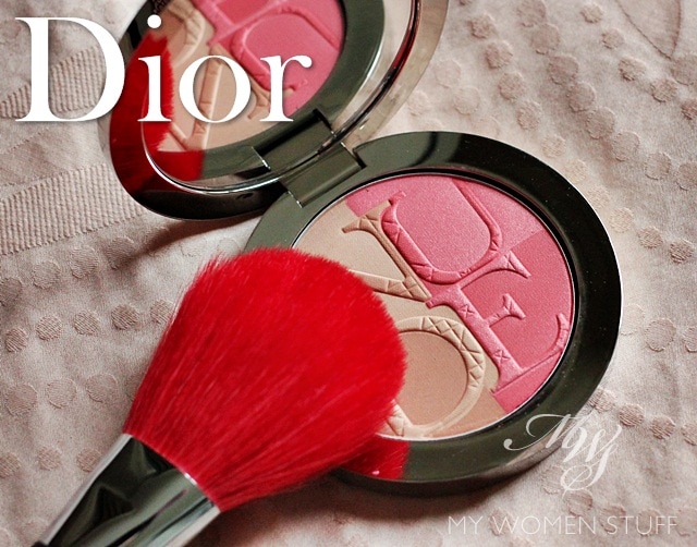 dior pink glow summer brush