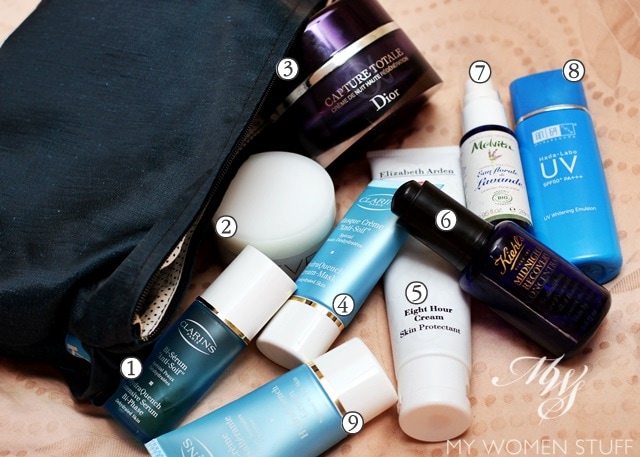 packing skincare for cold spring winter weather holiday