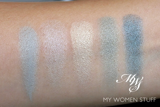 dior bird of paradise blue lagoon palette swatches