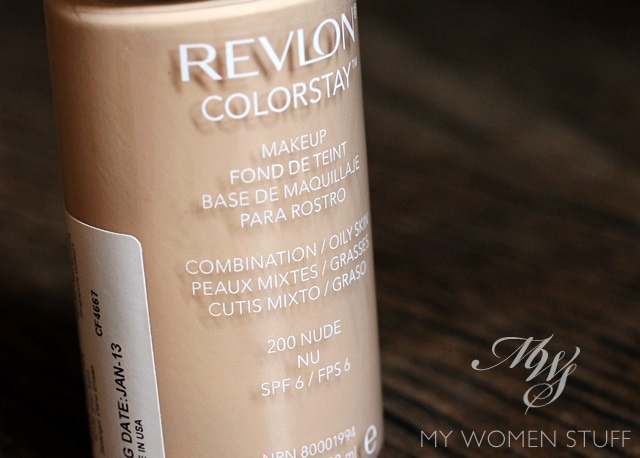 revlon colorstay combination oily foundation