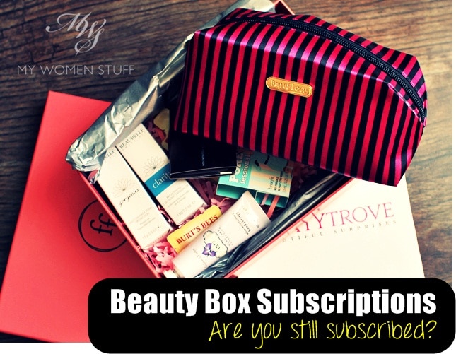 beauty box subscriptions why?!