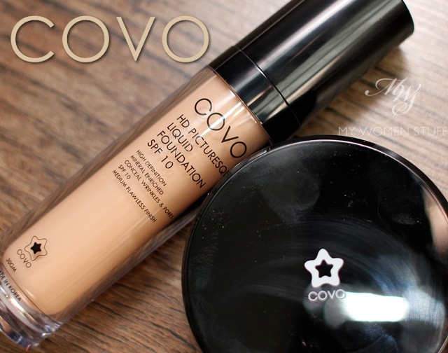covo hd picturesque liquid foundation and loose powder