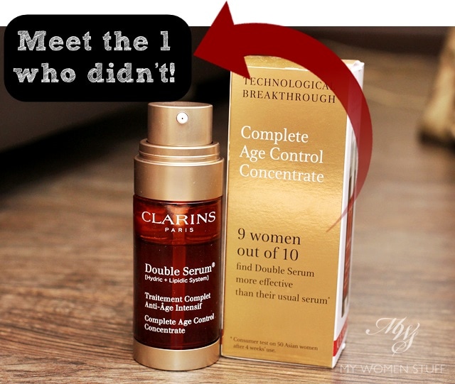 clarins double serum