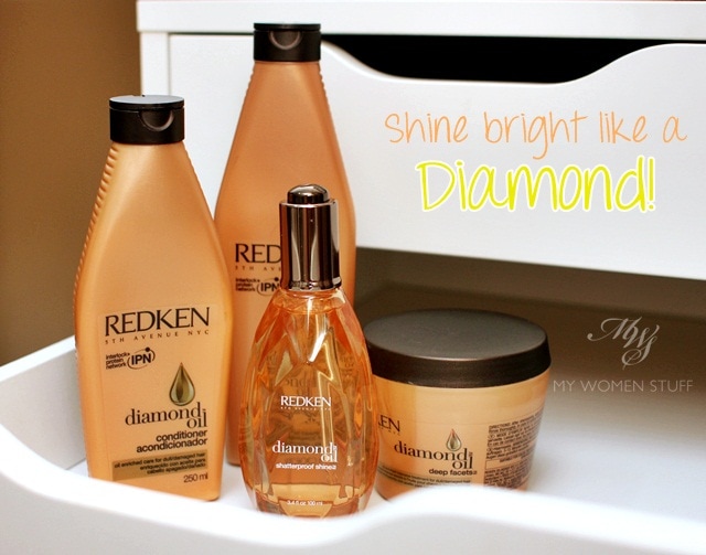 redken diamond oil hair range