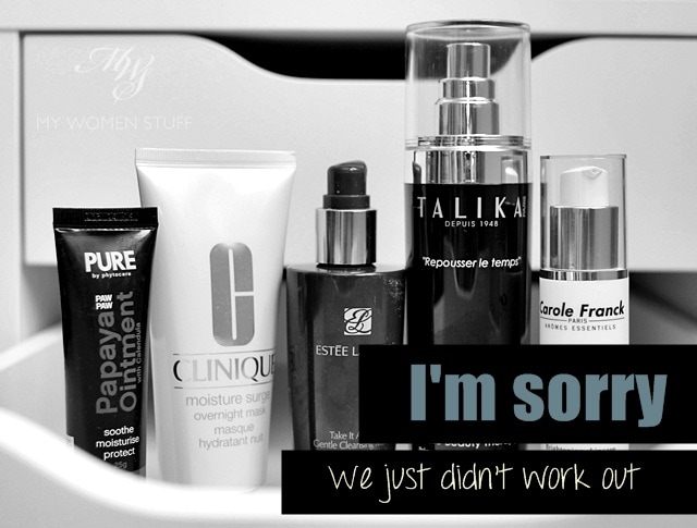 skincare that do not work for me