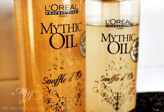 loreal mythic oil souffle d'or sparkling shampoo and conditioner
