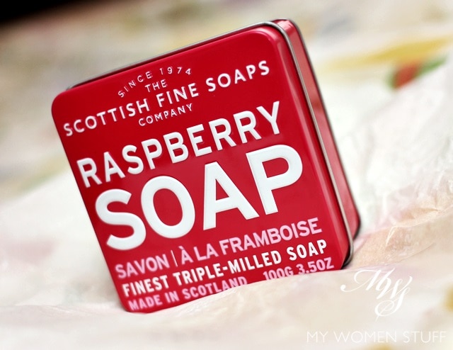 scottish fine soaps in a tin