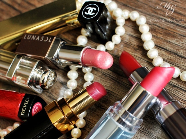 various sheer lipstick