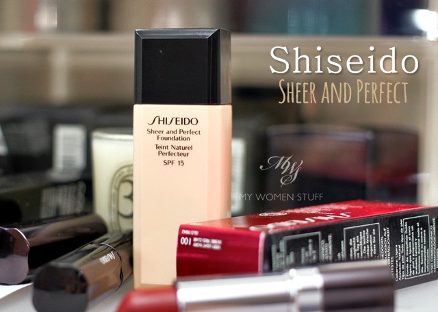 shiseido sheer and perfect foundation I00 Very Light Ivory