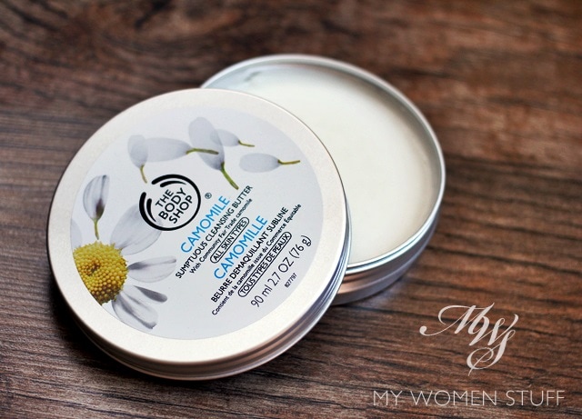 the body shop camomile sumptuous cleansing butter