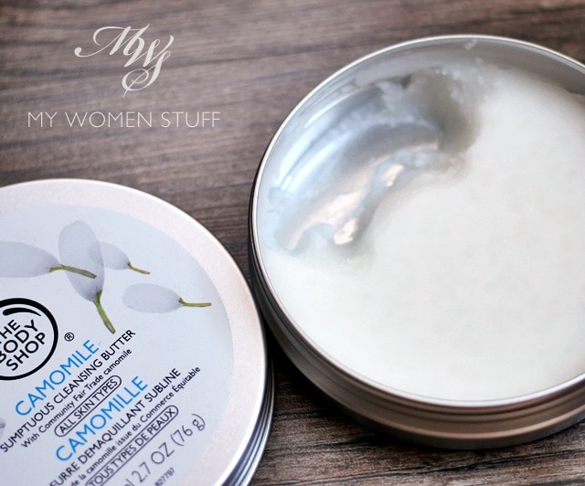 the body shop camomile sumptuous cleansing butter