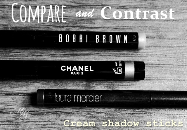 Cream shadow sticks comparison