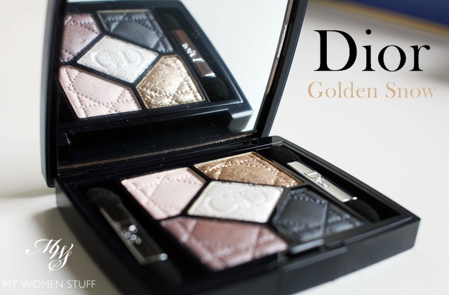 dior golden snow eyeshadow palette