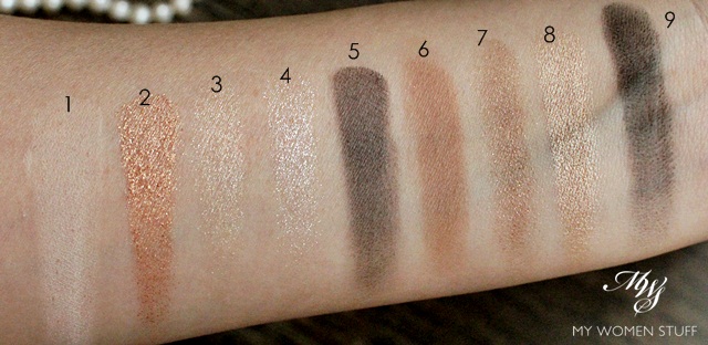 bobbi brown old hollywood eye palette swatches
